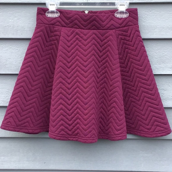 H&M Dresses & Skirts - H & M Divided Plum Skater Skirt
